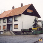 1988 - Wohnhaus, das der Neugestaltung der Kreuzung nach Körbecke weichen musste
