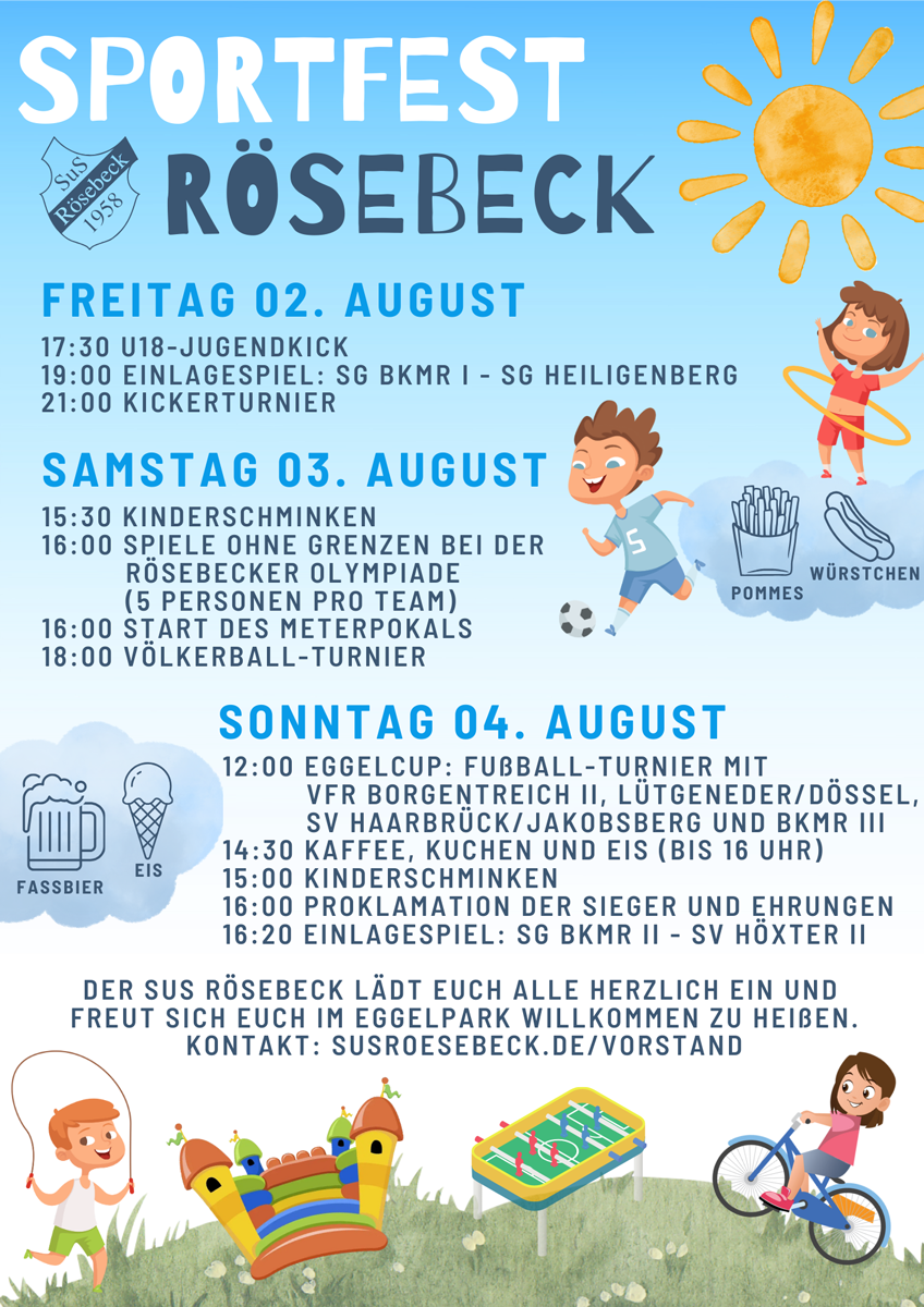 Sportfest Rösebeck 2024