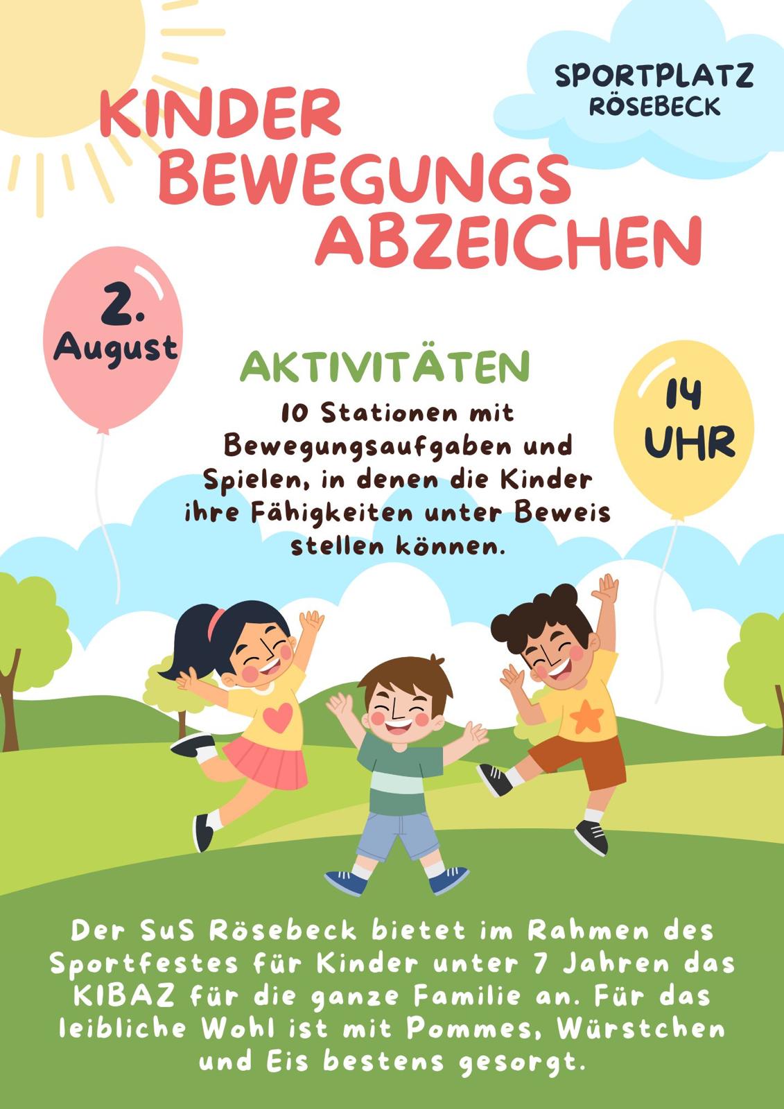 Kinderbewegungsabzeichen 2025