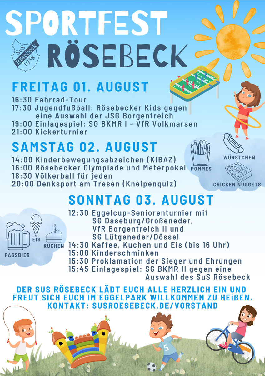 Sportfest Rösebeck 2025