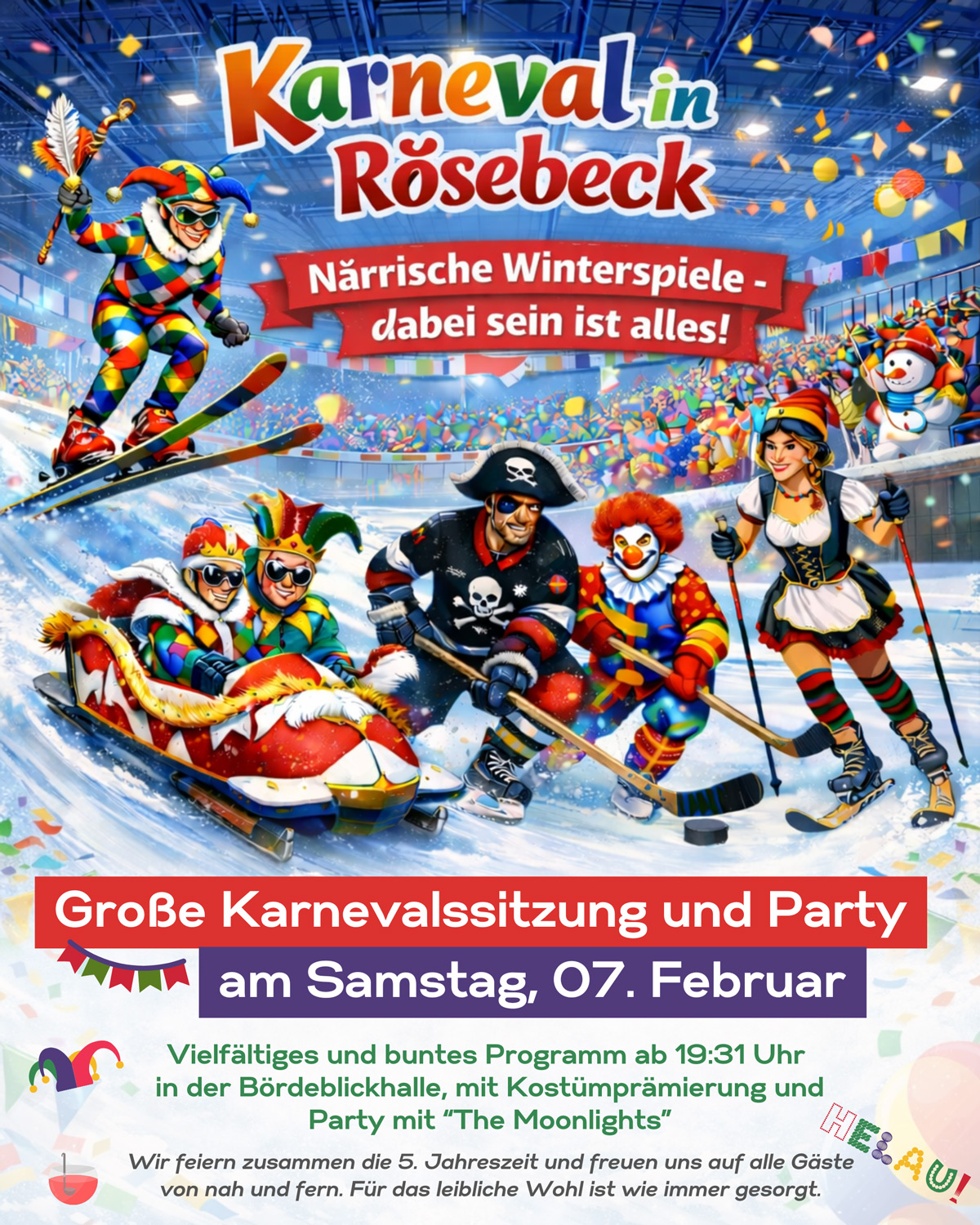 Karneval Rösebeck 2026