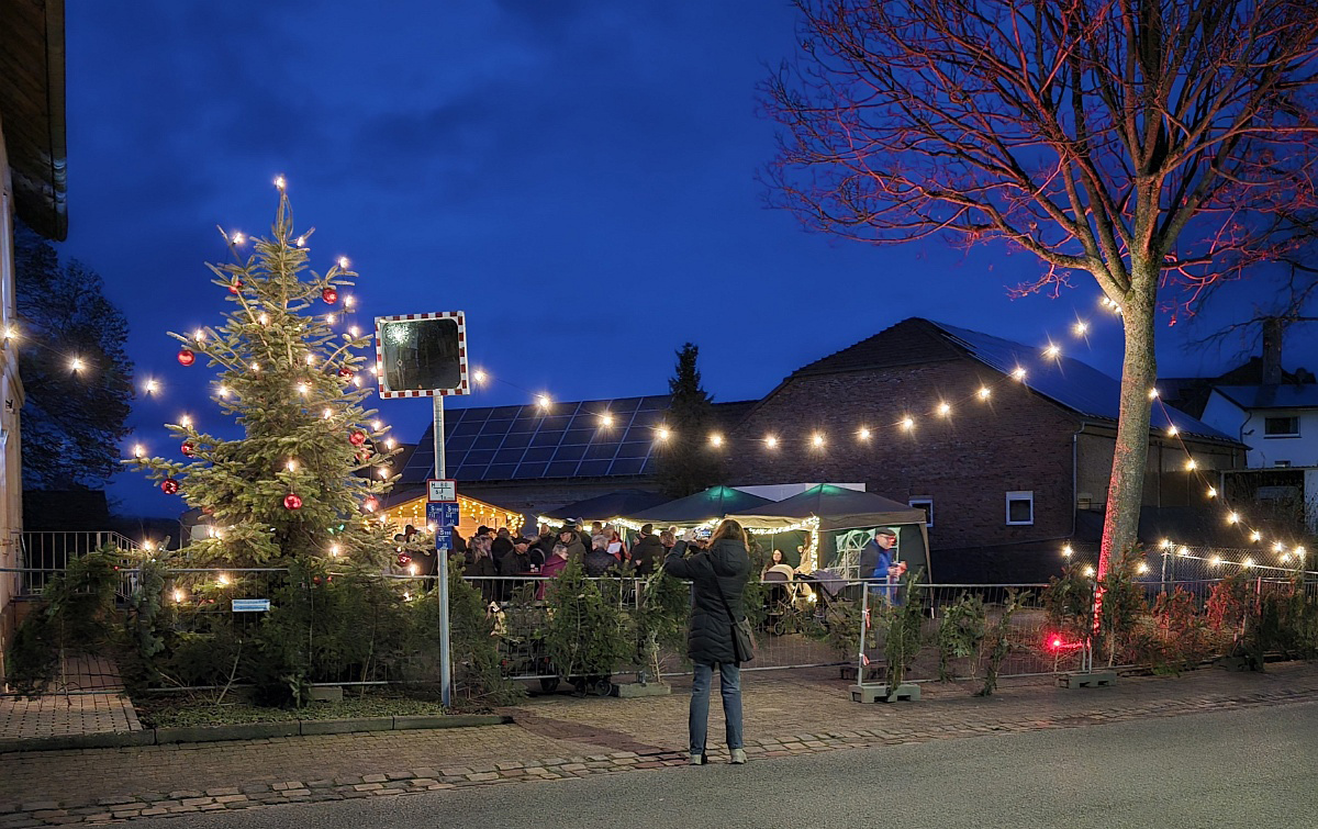 Weihnachtsbaumaufstellen 2025
