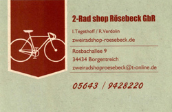 2-Rad shop Rösebeck GbR