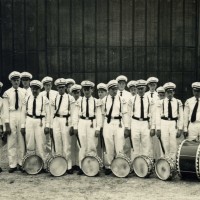1961 - Erster Auftritt des neu gegründeten Spielmannszuges Rösebeck